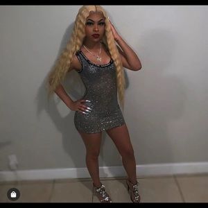 Shane Justin ice sickle dress